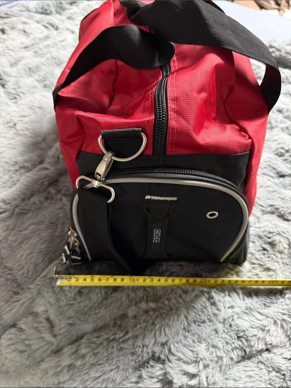 OGIO Lincoln Electric Red and Black Men’s Duffel Bag with Shoulder Strap